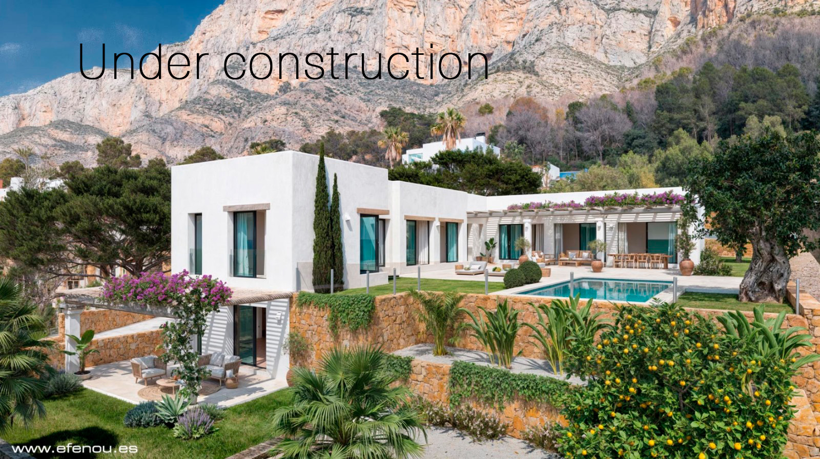 4490JAV_000 C3XY4490JAV Luxe villa in aanbouw te koop aan de Montgó, Jávea