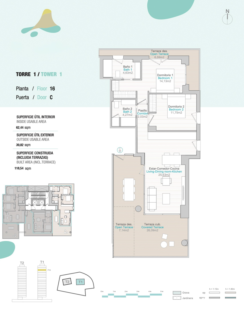 C4CY4505CAL Fantastisch appartement met zeezicht in aanbouw in Calpe