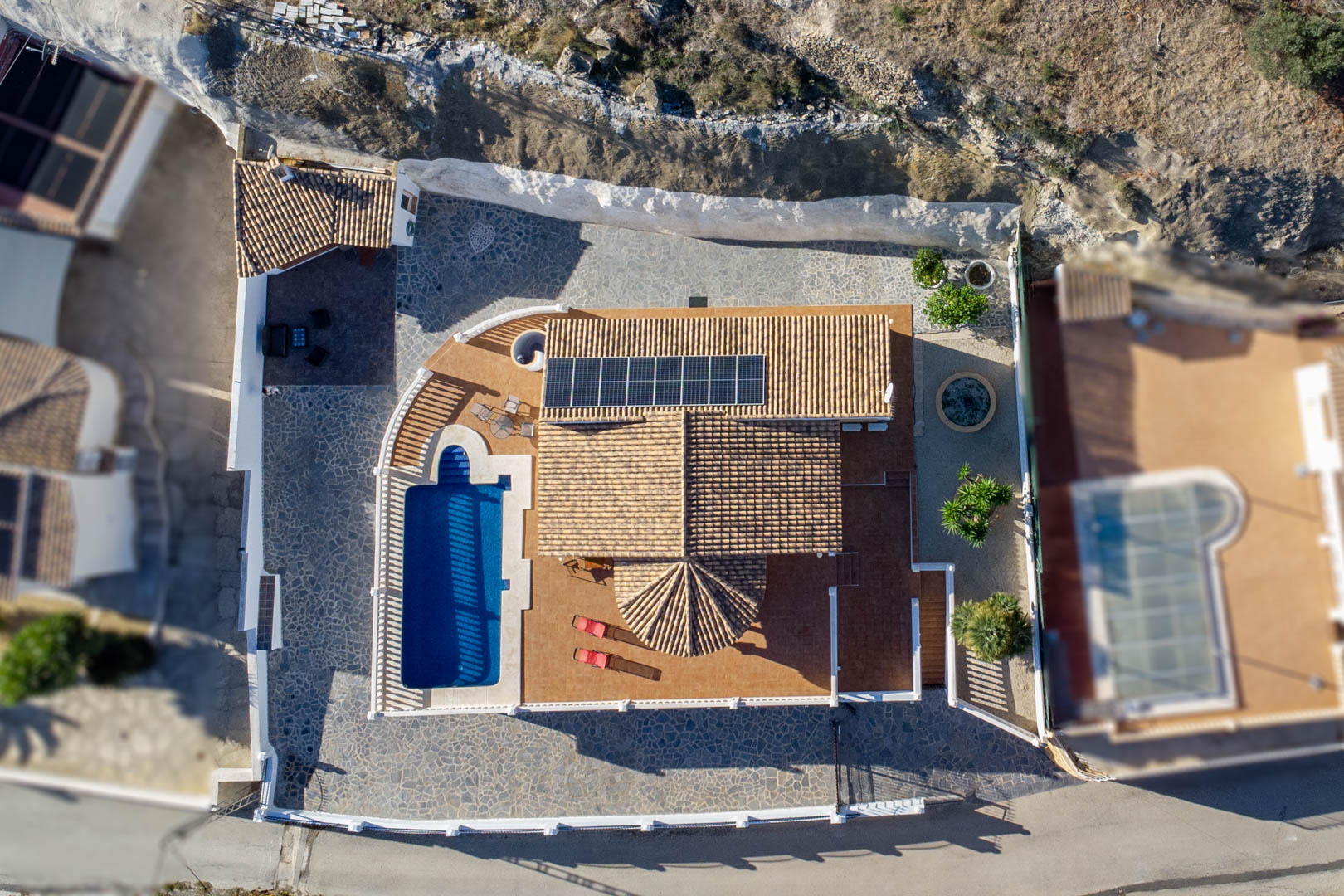 C4XY4596CAL Villa met gastenverblijf en panoramisch zeezicht te koop in Oltamar,  Calpe