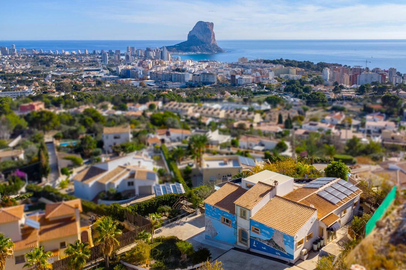 4597CAL_06 4597CAL Ruime villa met panoramisch zeezicht te koop in Calpe