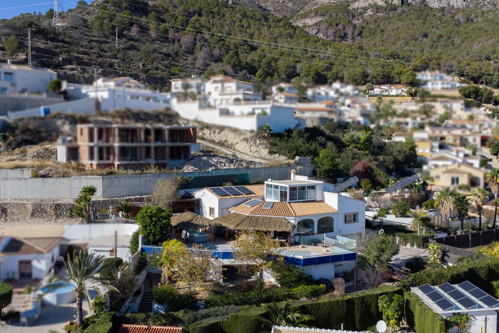 4597CAL_120 4597CAL Ruime villa met panoramisch zeezicht te koop in Calpe