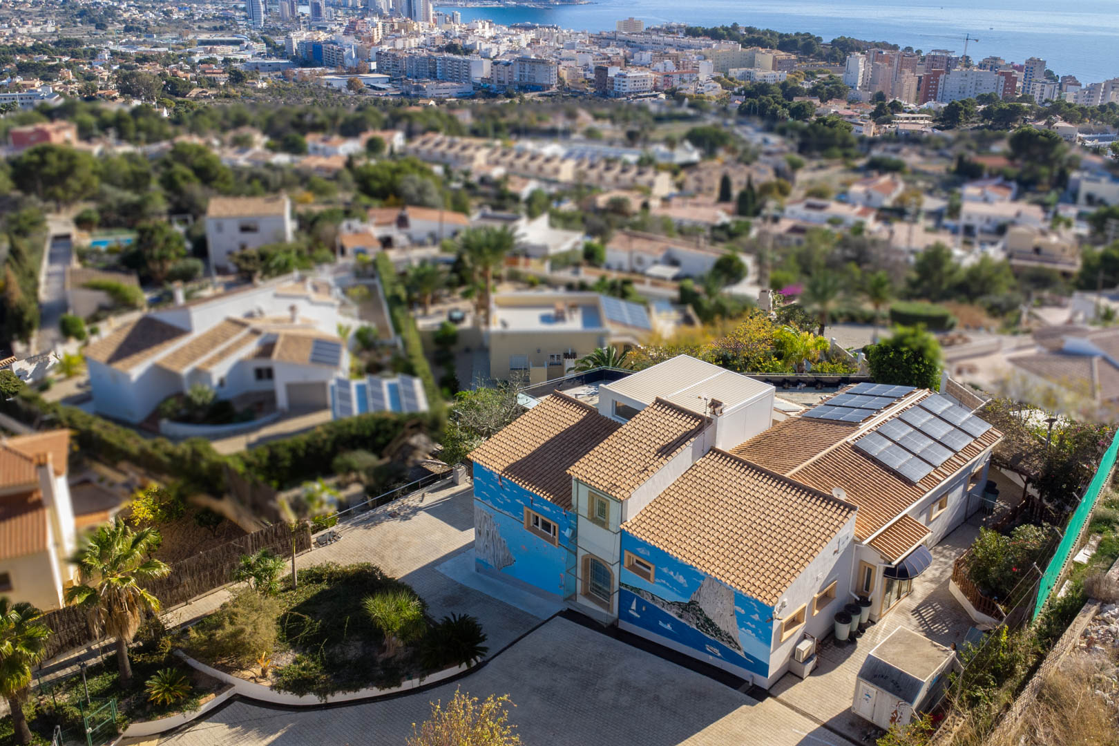 4597CAL_130 4597CAL Ruime villa met panoramisch zeezicht te koop in Calpe