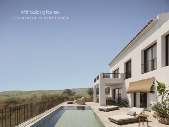 4599ALC Ibizastijl villaproject met licentie te koop in Alcalalí,