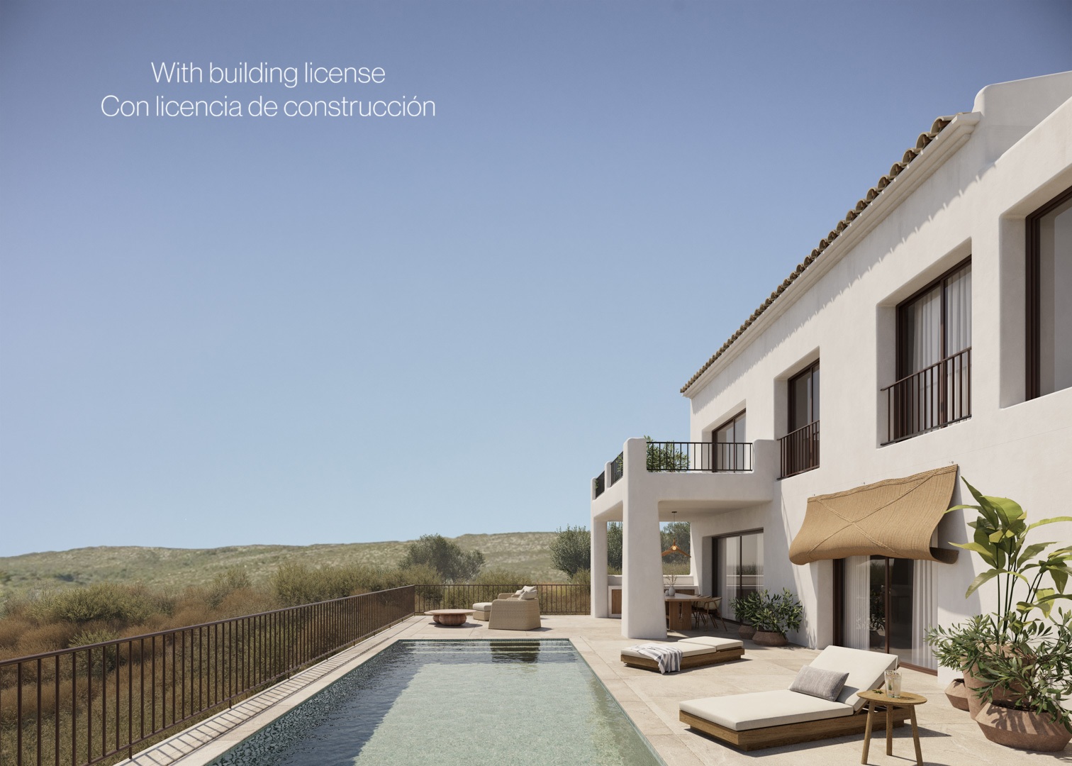 4599ALC_02 4599ALC Ibizastijl villaproject met licentie te koop in Alcalalí,