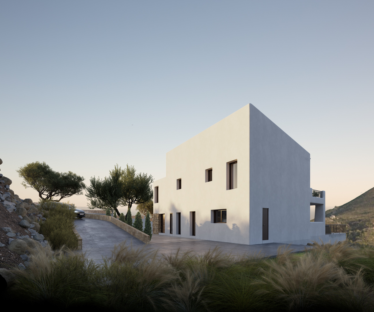 4599ALC_08 4599ALC Ibizastijl villaproject met licentie te koop in Alcalalí,