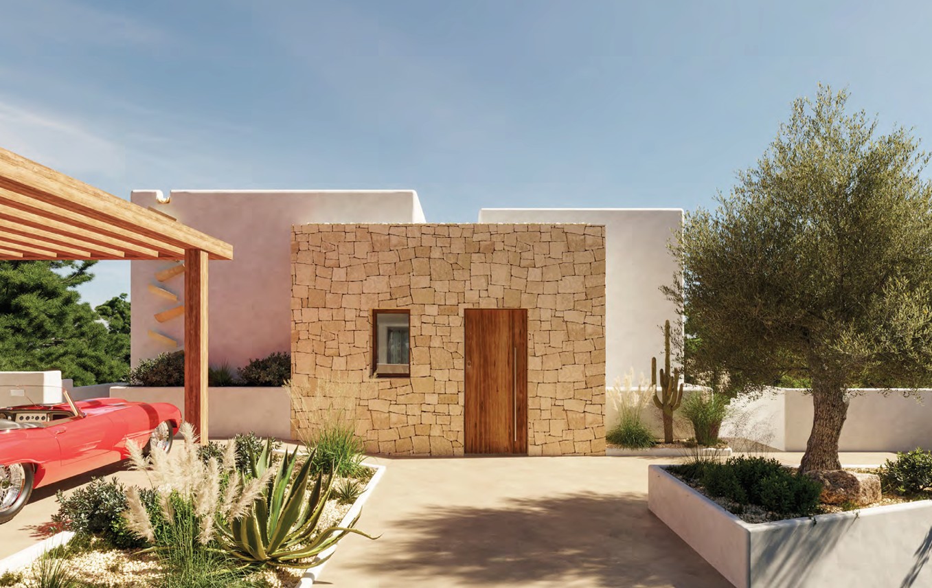 4601BEN_06 4601BEN Ibizastijl project met bouwvergunning te koop in Benissa