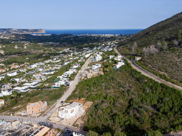 4603JAV Grondstuk met zeezicht, vrij van bouwer, te koop in Jávea
