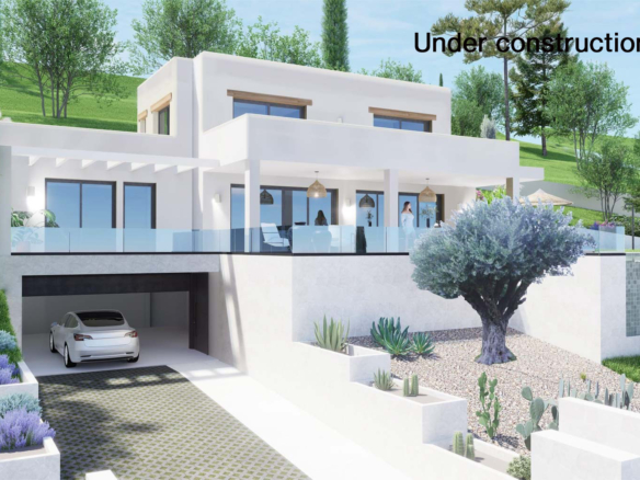 C4XY4518JAV Niewbouw villa te koop in Rafalet, Jávea