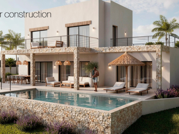 C4XY4629JAV Nieuwbouw villa in aanbouw te koop in Valsol, Jávea