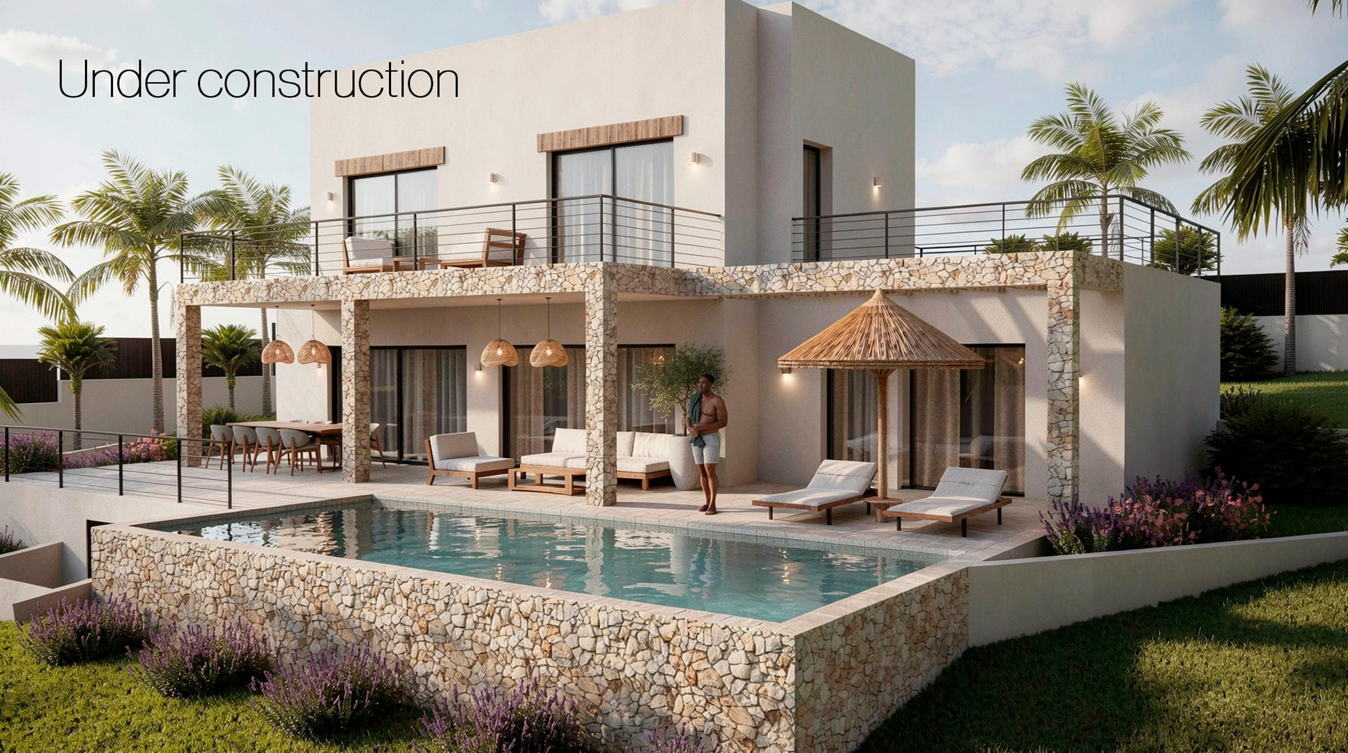 C4XY4629JAV Nieuwbouw villa in aanbouw te koop in Valsol, Jávea