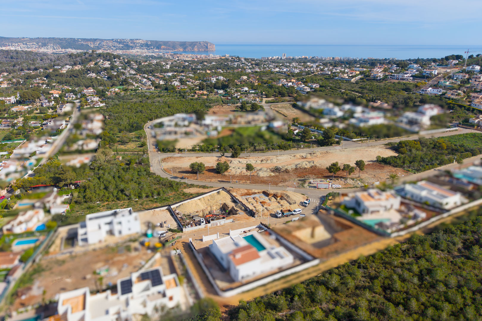 C4XY4629JAV Nieuwbouw villa in aanbouw te koop in Valsol, Jávea