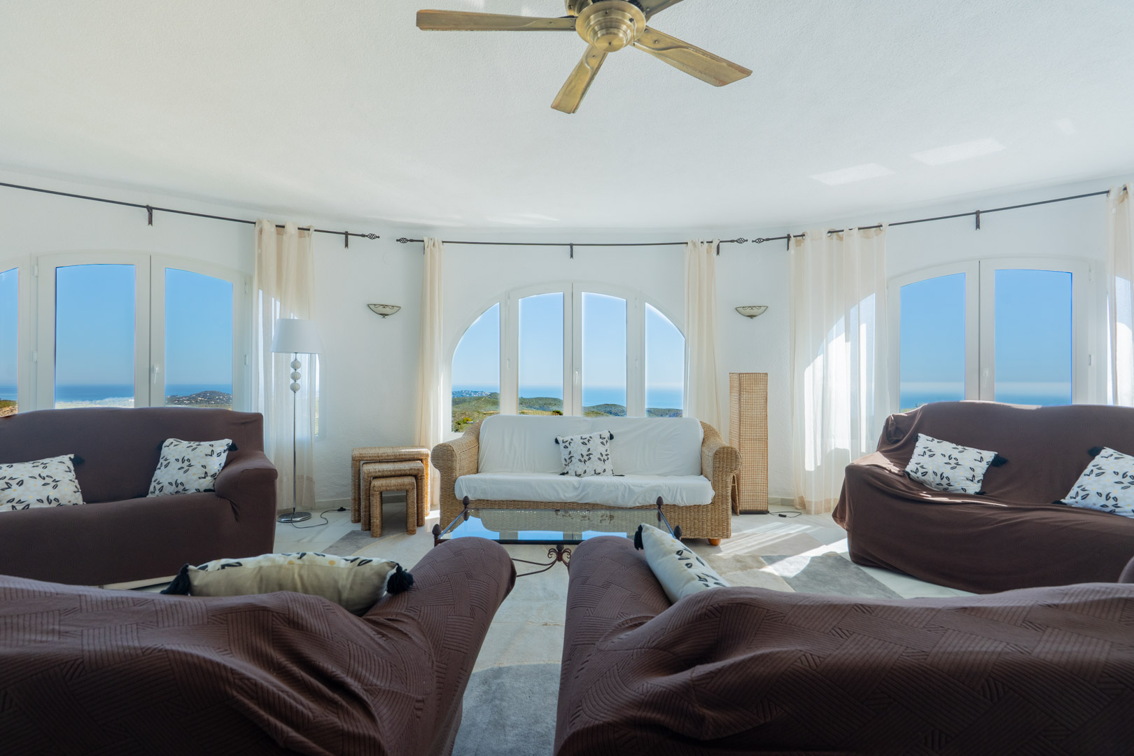C4XY4635BELL Ruime villa met panoramisch zeezicht te koop in Cumbre del Sol, Benitachell