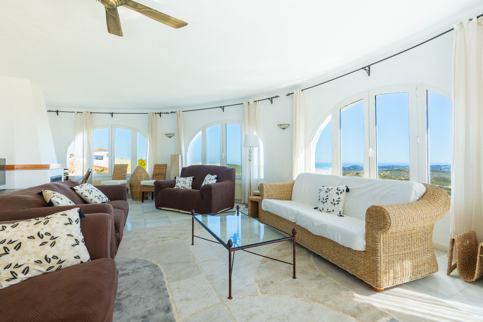 C4XY4635BELL Ruime villa met panoramisch zeezicht te koop in Cumbre del Sol, Benitachell