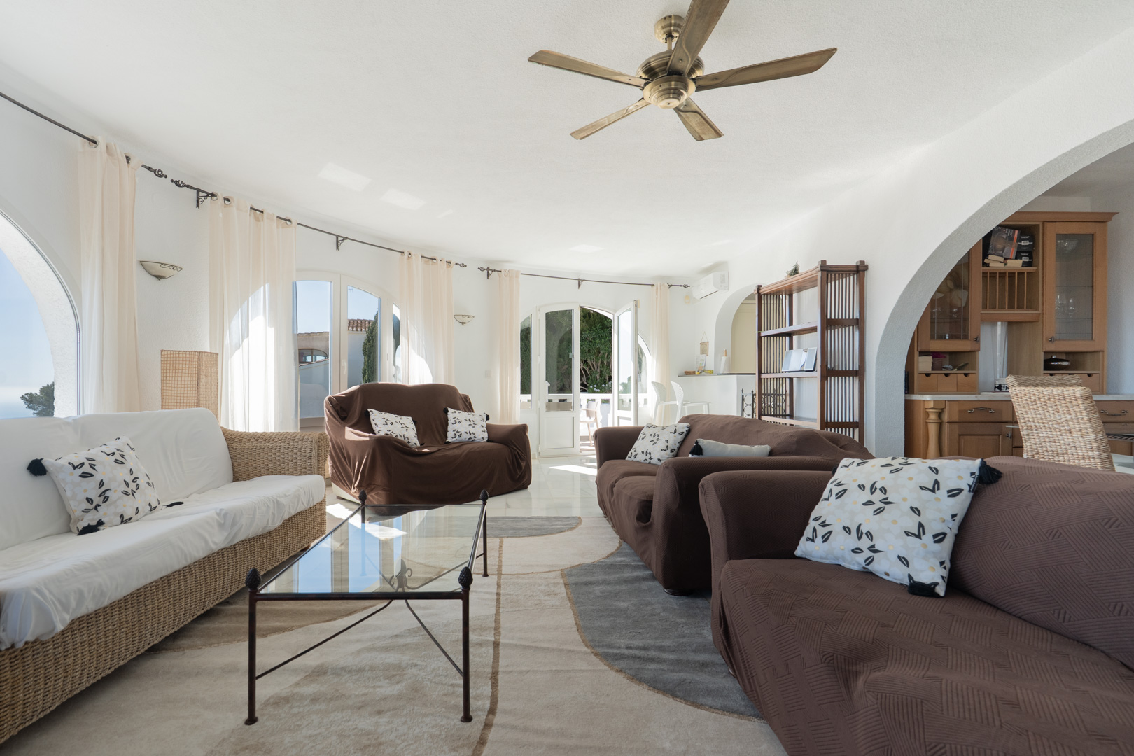 C4XY4635BELL Ruime villa met panoramisch zeezicht te koop in Cumbre del Sol, Benitachell