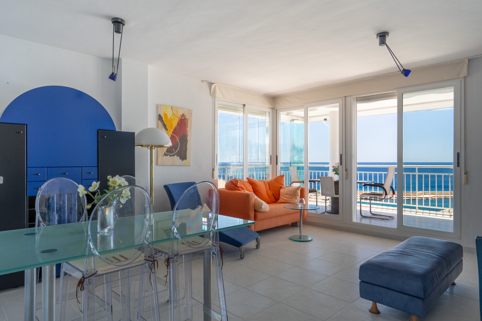 C4XY4655CAL Eerstelijns penthouse met panoramisch zeezicht te koop in de haven van Calpe
