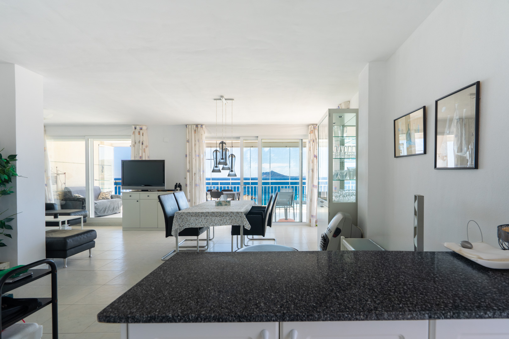 C4XY4656CAL Eerstelijns penthouse met zeezicht te koop op 200 m van het strand in Calpe