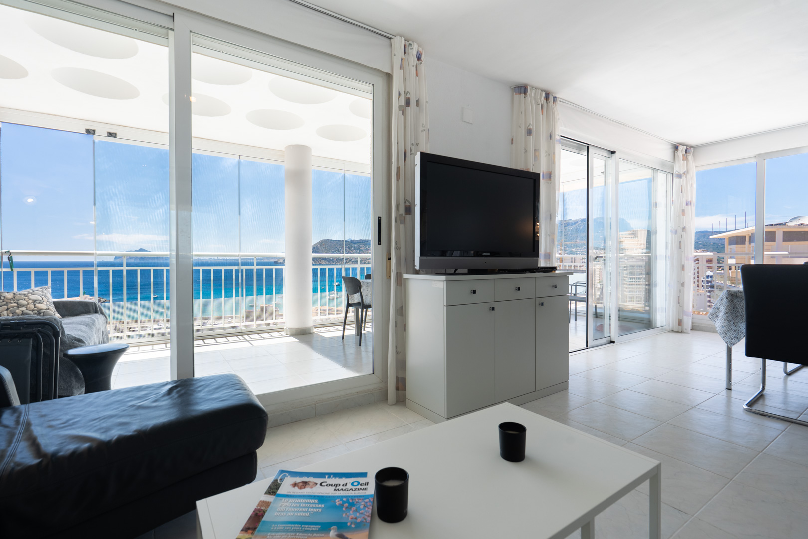 C4XY4656CAL Eerstelijns penthouse met zeezicht te koop op 200 m van het strand in Calpe