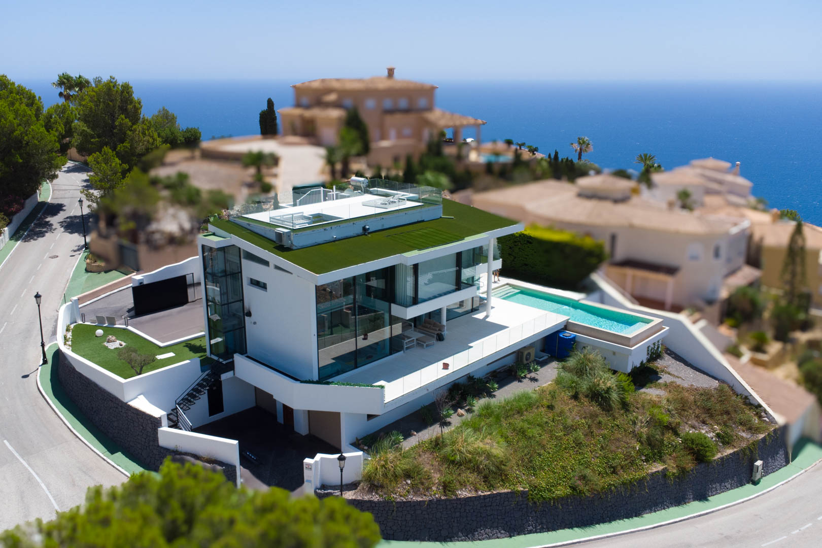 C4XY7056ALT Moderne Villa met berg- en zeezichten te koop in Altea Hills