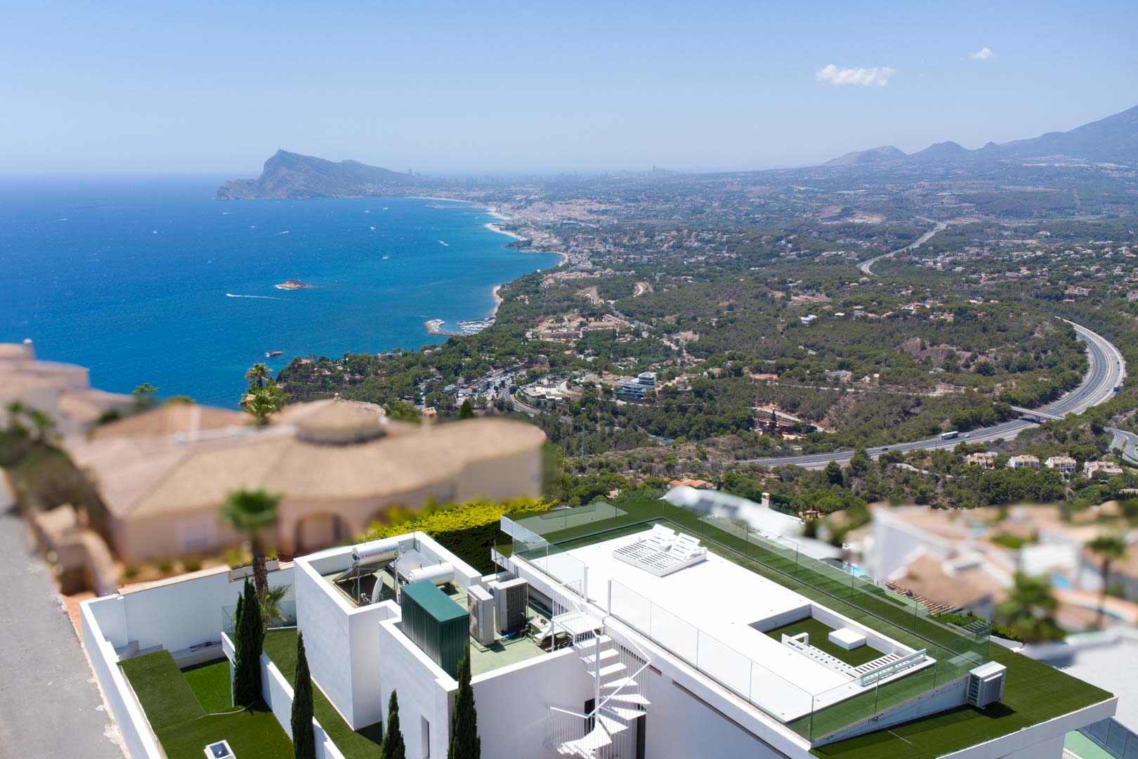 C4XY7056ALT Moderne Villa met berg- en zeezichten te koop in Altea Hills