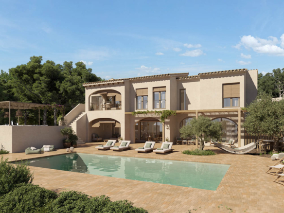 7114BEN Modern mediterraan renovatieproject in La Fustera, Benissa Costa