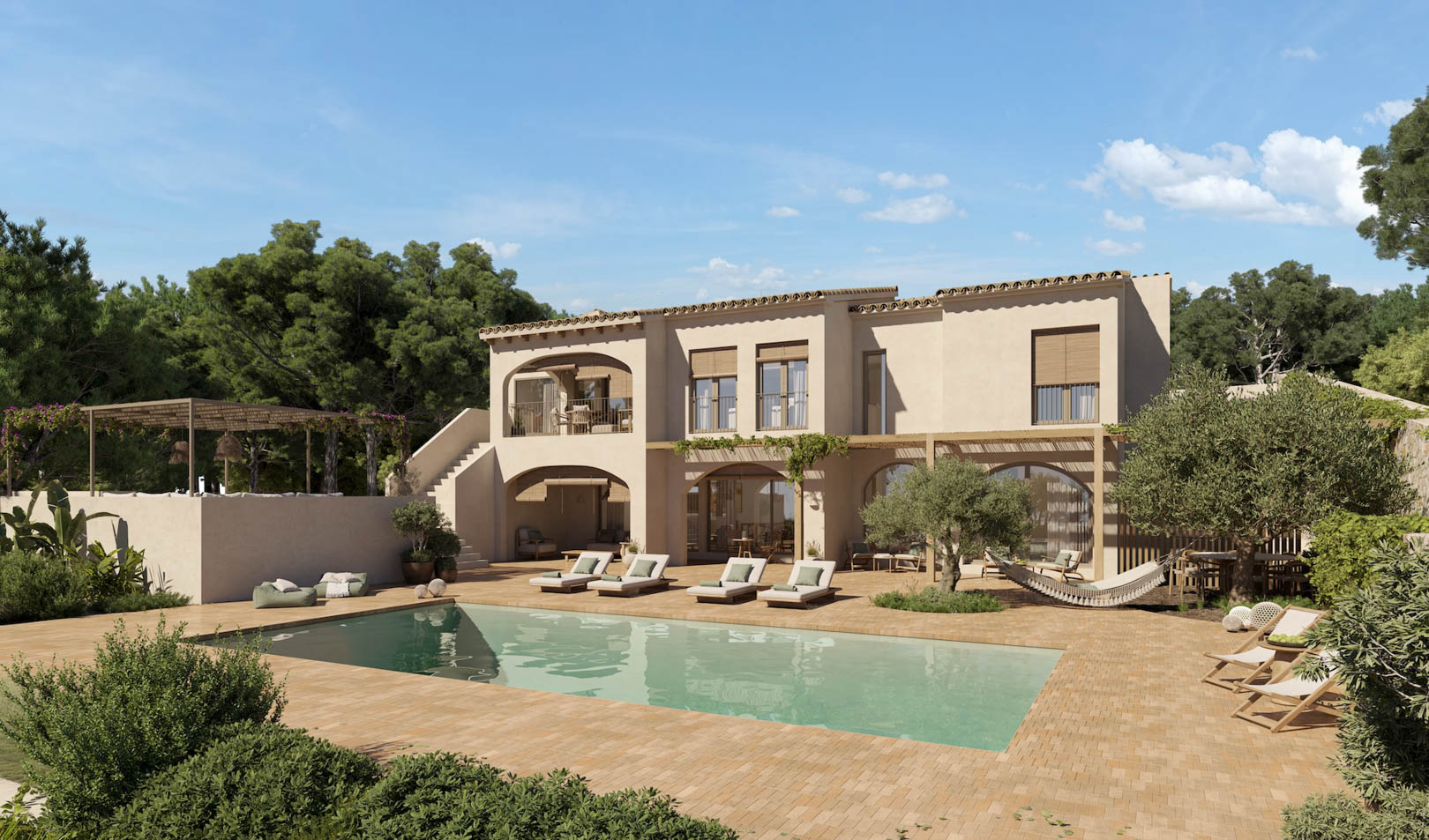 7114BEN_02 7114BEN Modern mediterraan renovatieproject in La Fustera, Benissa Costa