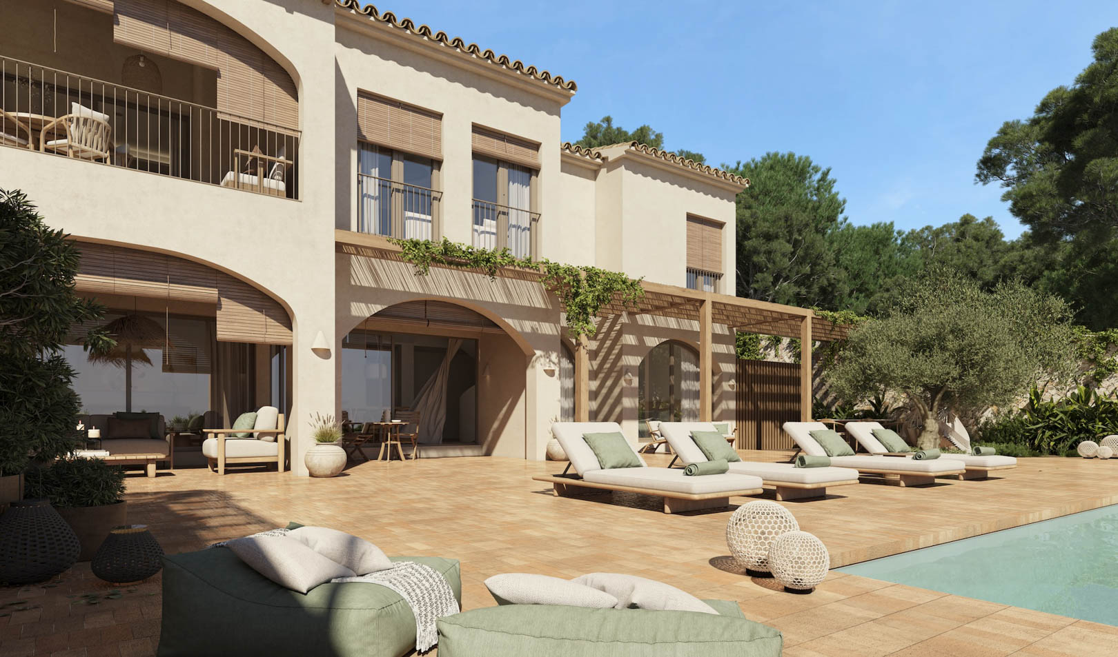 7114BEN_04 7114BEN Modern mediterraan renovatieproject in La Fustera, Benissa Costa