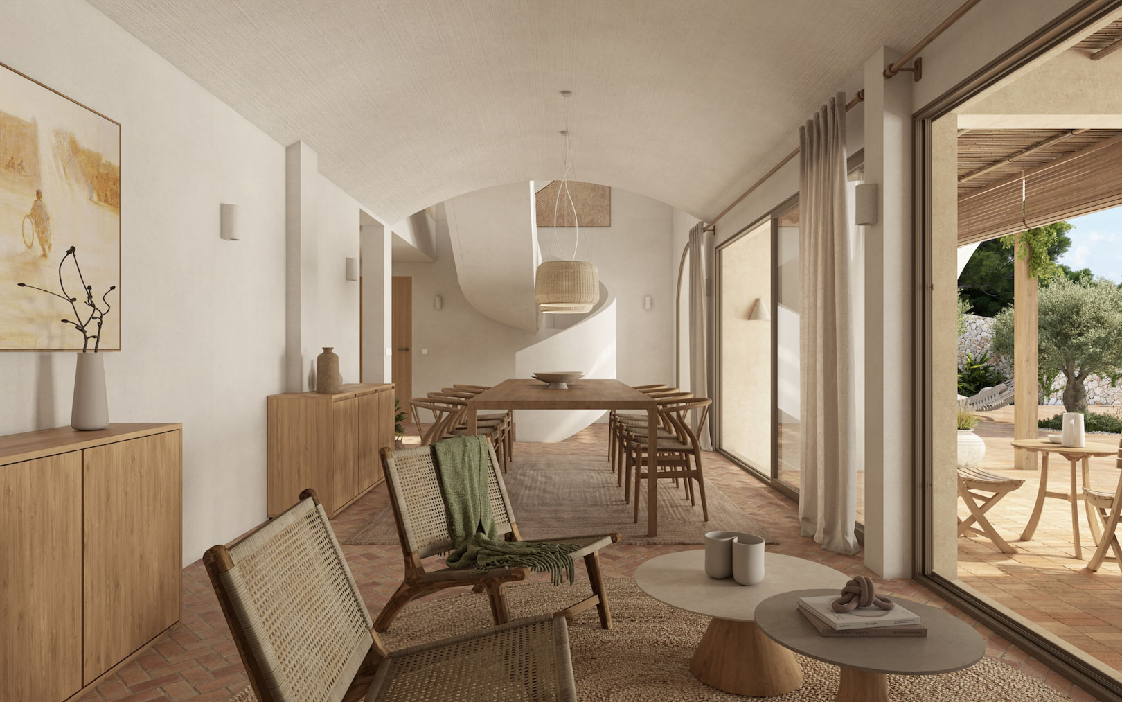 7114BEN_14 7114BEN Modern mediterraan renovatieproject in La Fustera, Benissa Costa