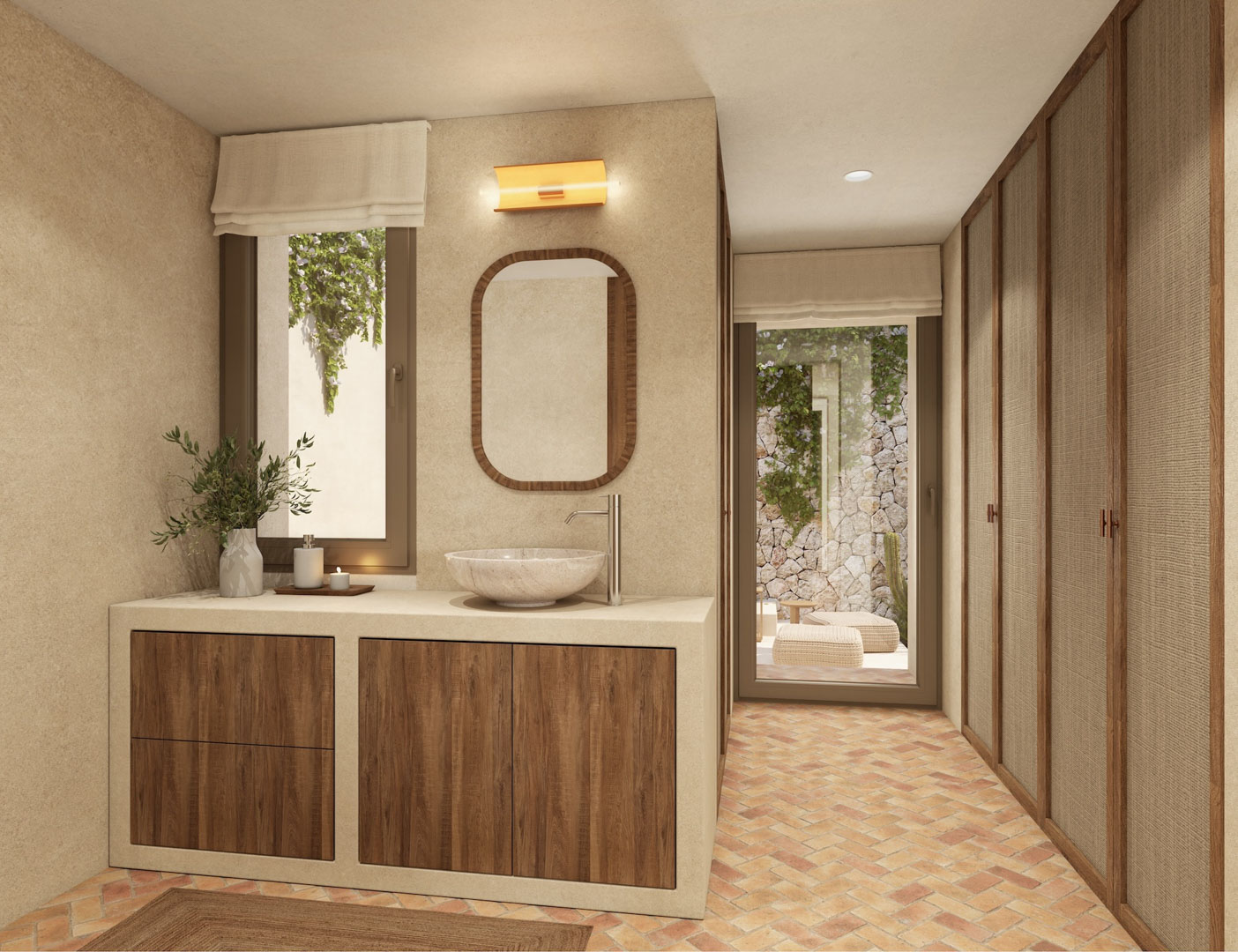 7114BEN_32 7114BEN Modern mediterraan renovatieproject in La Fustera, Benissa Costa