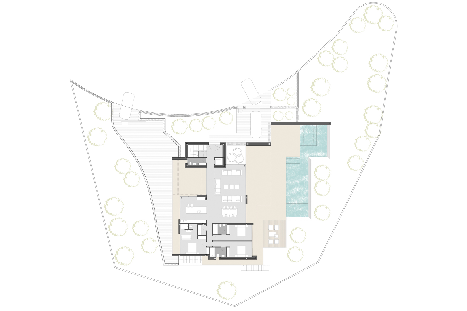 8300MOR-21 8300MOR Moderne villa in aanbouw met panoramisch zeezicht te koop in Moraira.