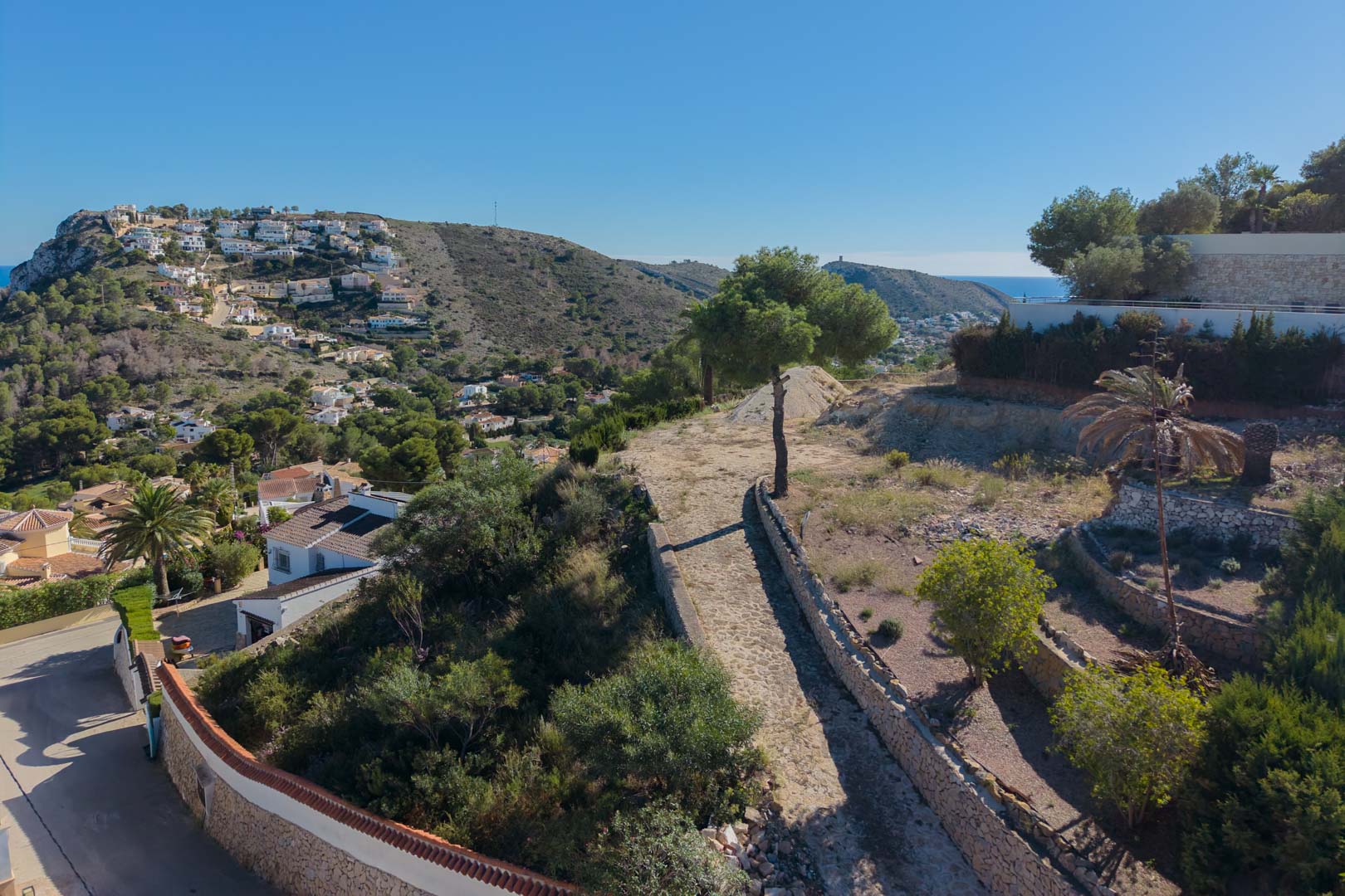 default 8311MOR Designvilla in aanbouw, met open zeezicht, te koop in Moraira.