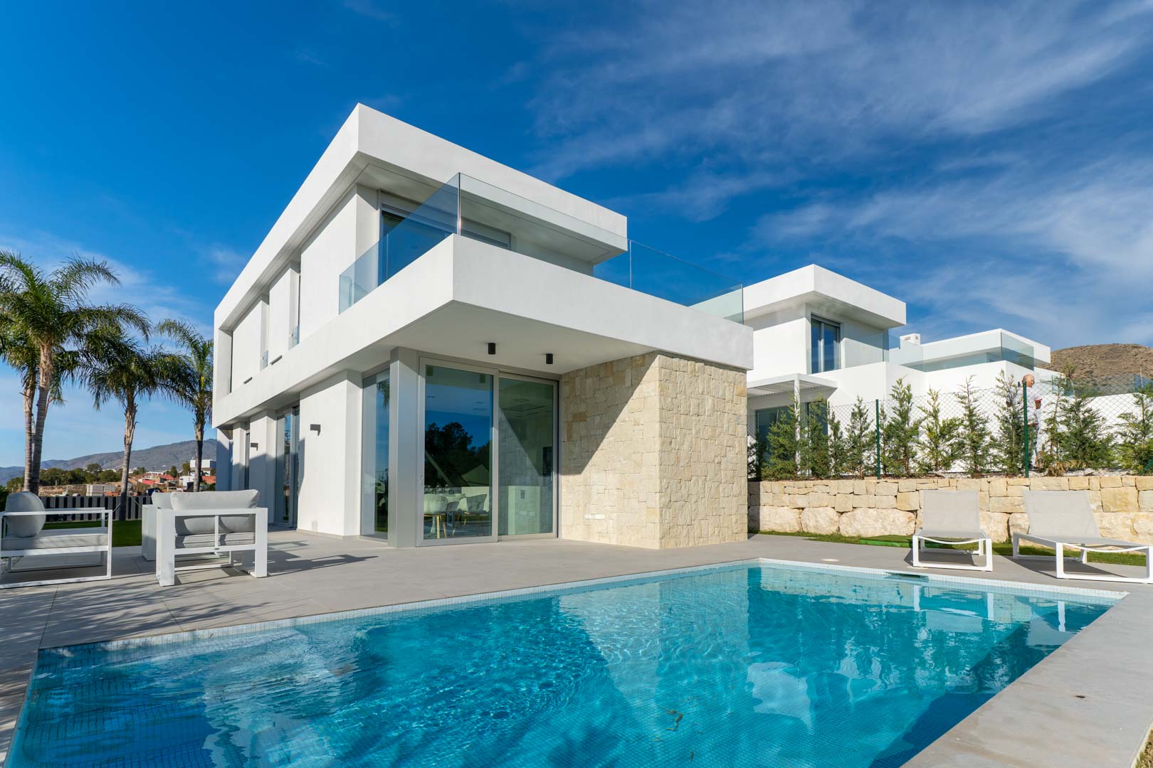 8317FIN Moderne villa te koop in Finestrat.