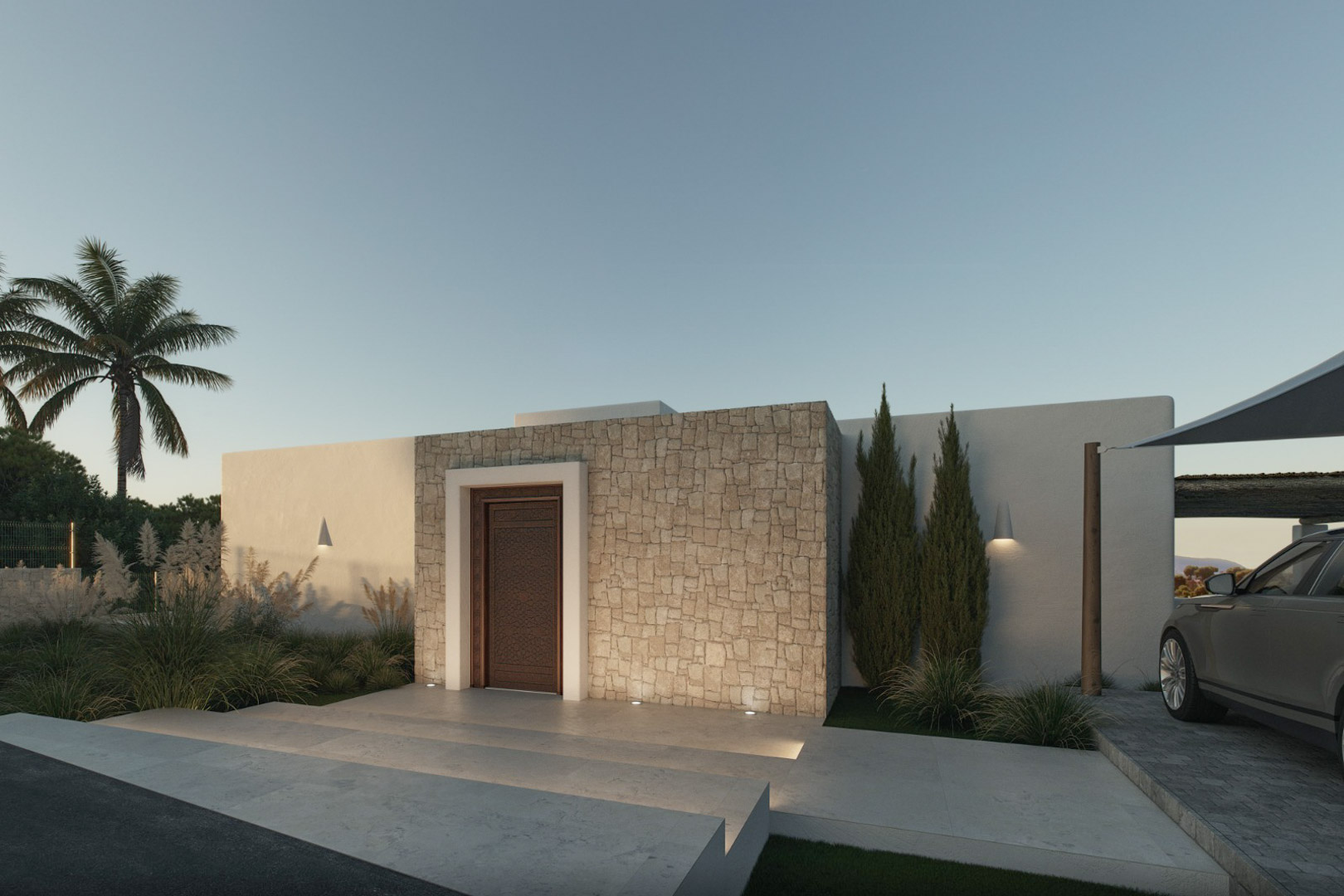 8325MOR-3 8325MOR Villaproject met uitzicht op zee, in aanbouw, te koop in Moraira.