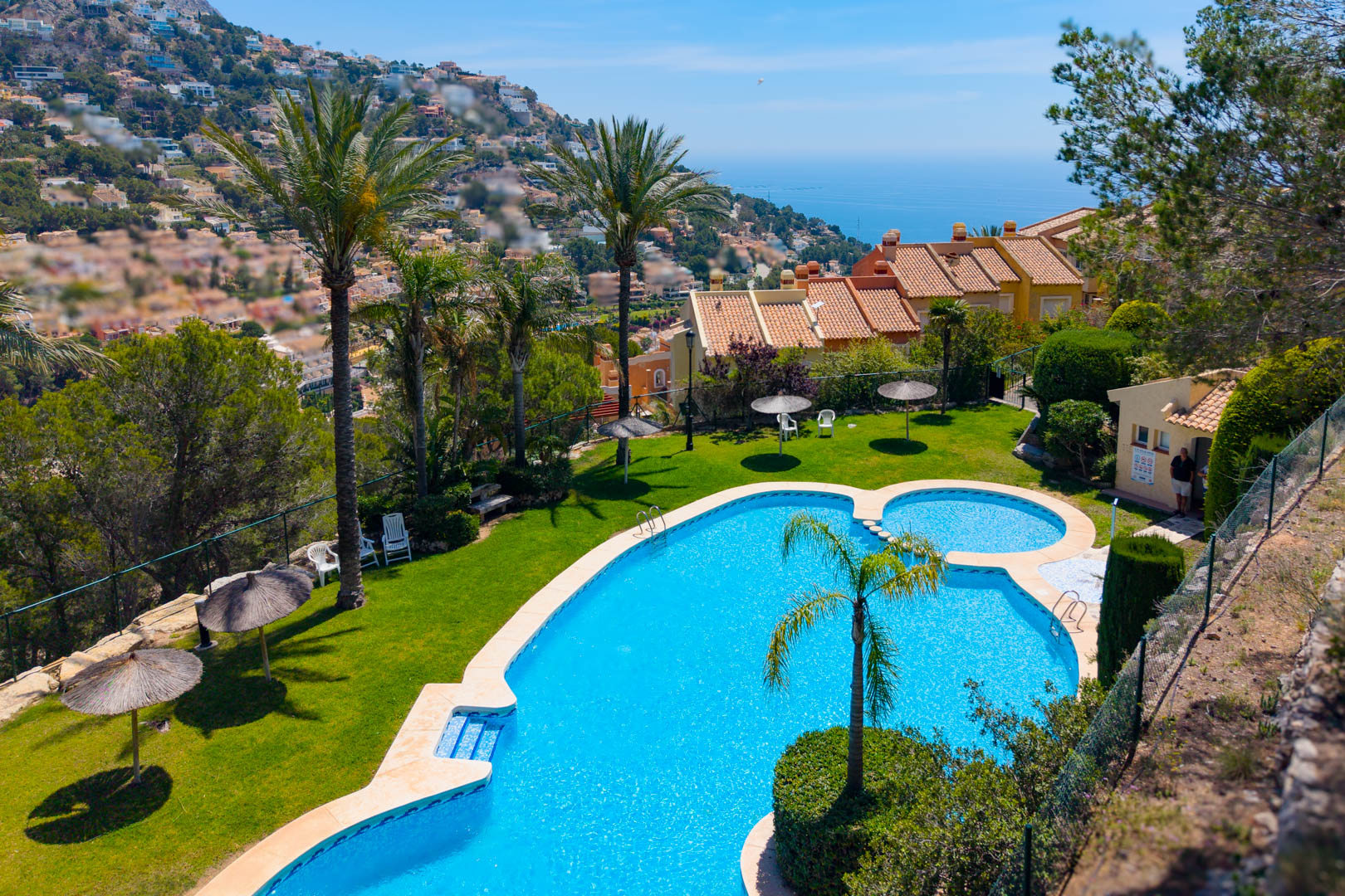 default C4XY8335ALT Geschakelde woning met zeezicht te koop in Altea Hills