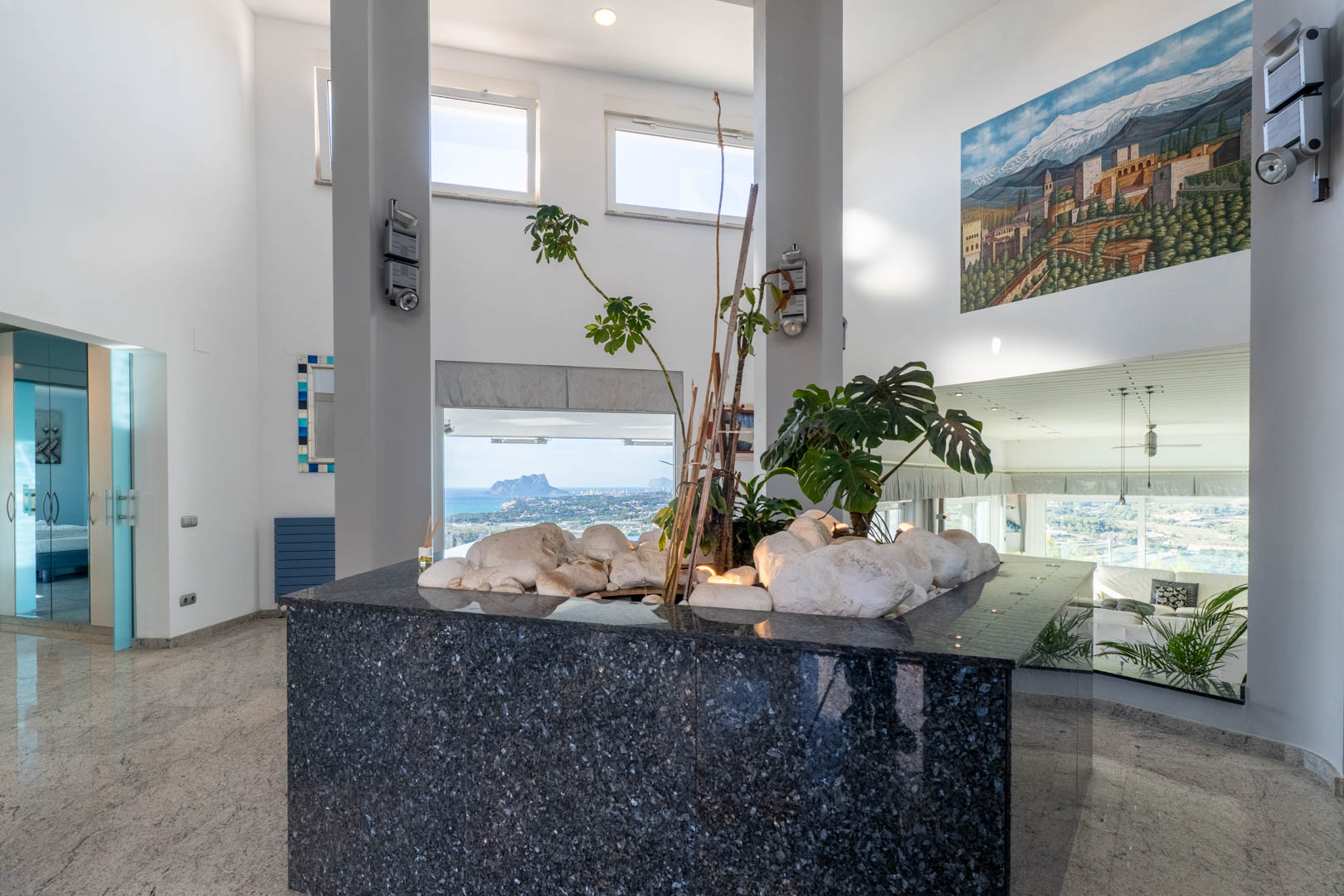 9005MOR-5 9005MOR Moderne villa met spectaculair zeezicht te koop in Moraira.