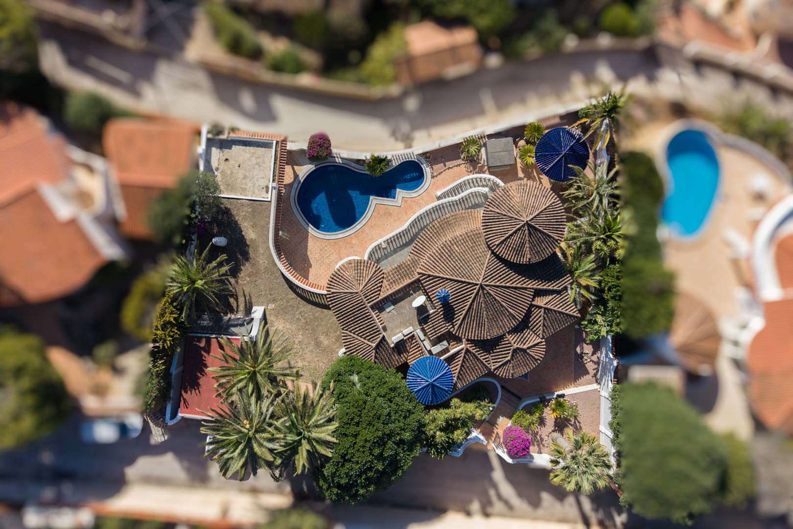 9006BEN Mediterrane villa met panoramisch uitzicht op zee te koop in Benissa.