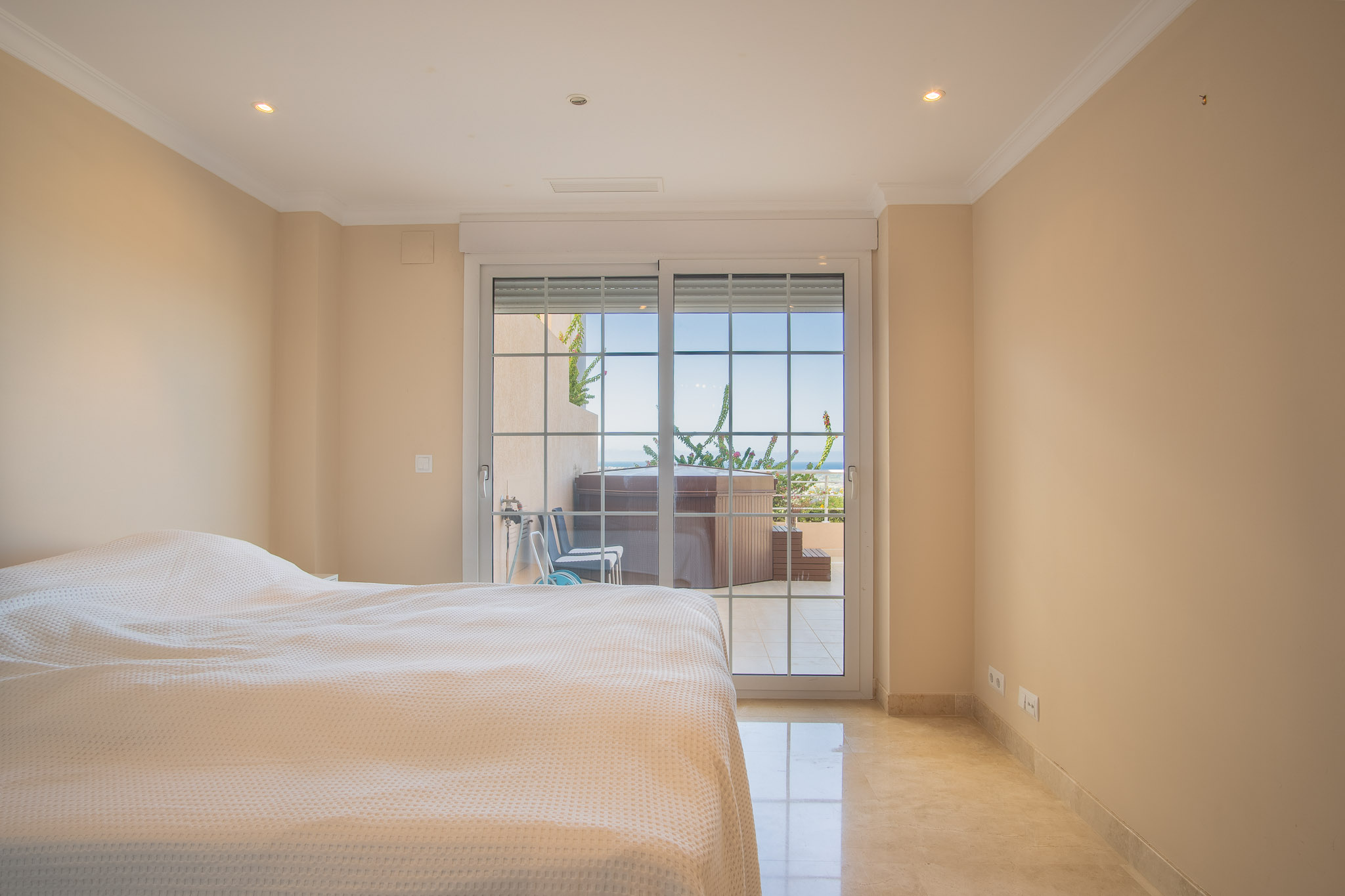 9010PED Appartement met panoramisch uitzicht op zee te koop in La Sella, Pedreguer.
