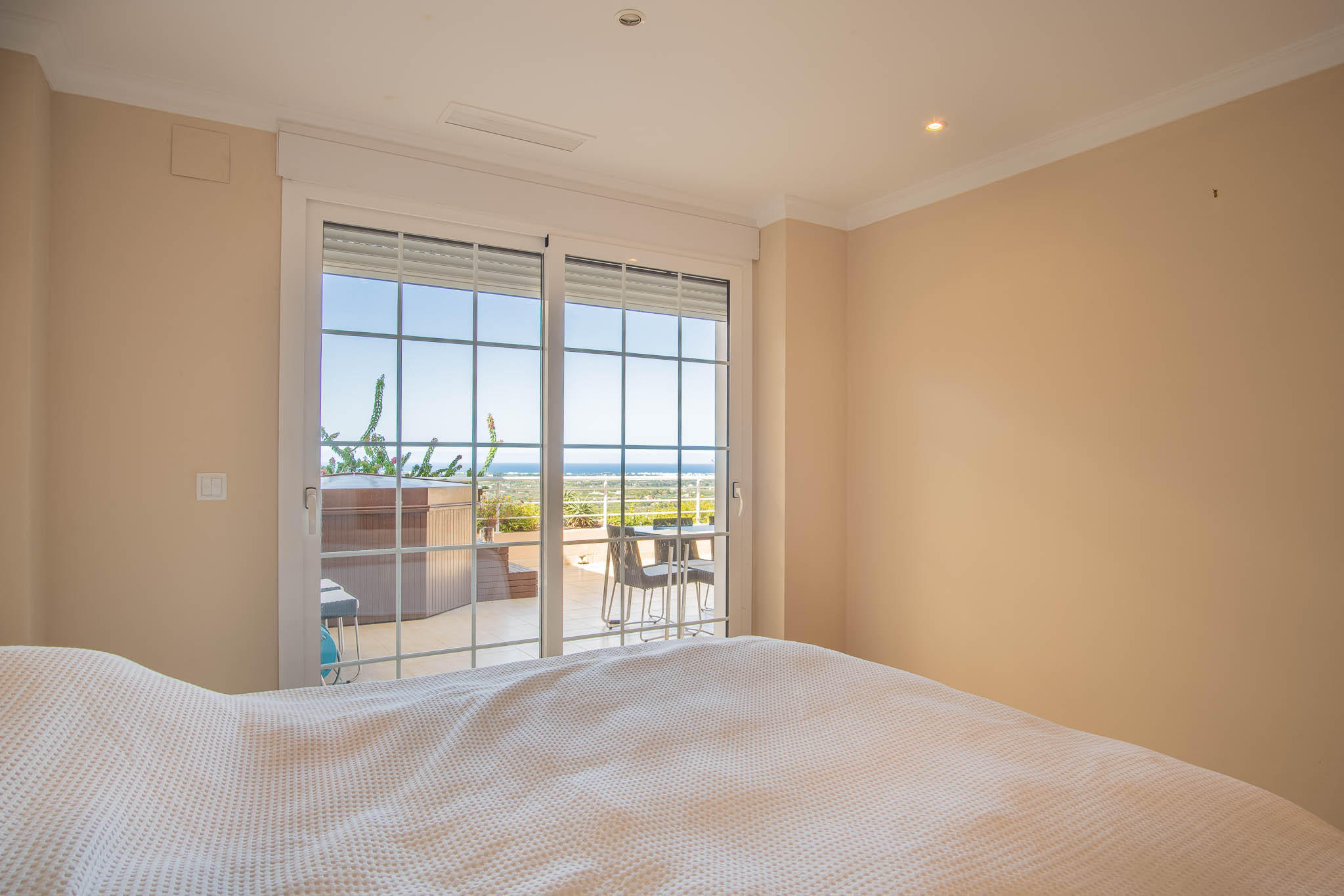 9010PED Appartement met panoramisch uitzicht op zee te koop in La Sella, Pedreguer.