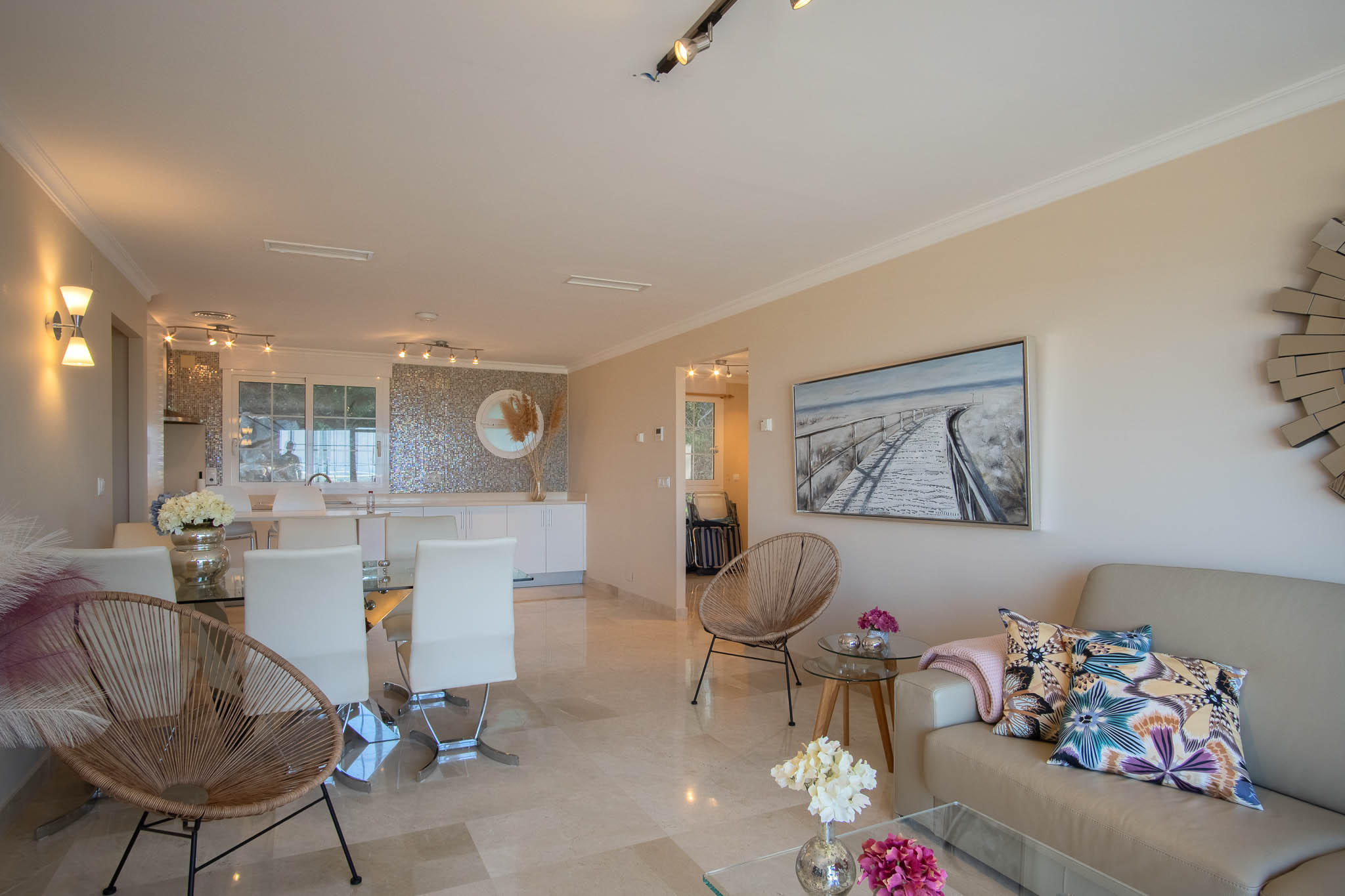 9010PED Appartement met panoramisch uitzicht op zee te koop in La Sella, Pedreguer.