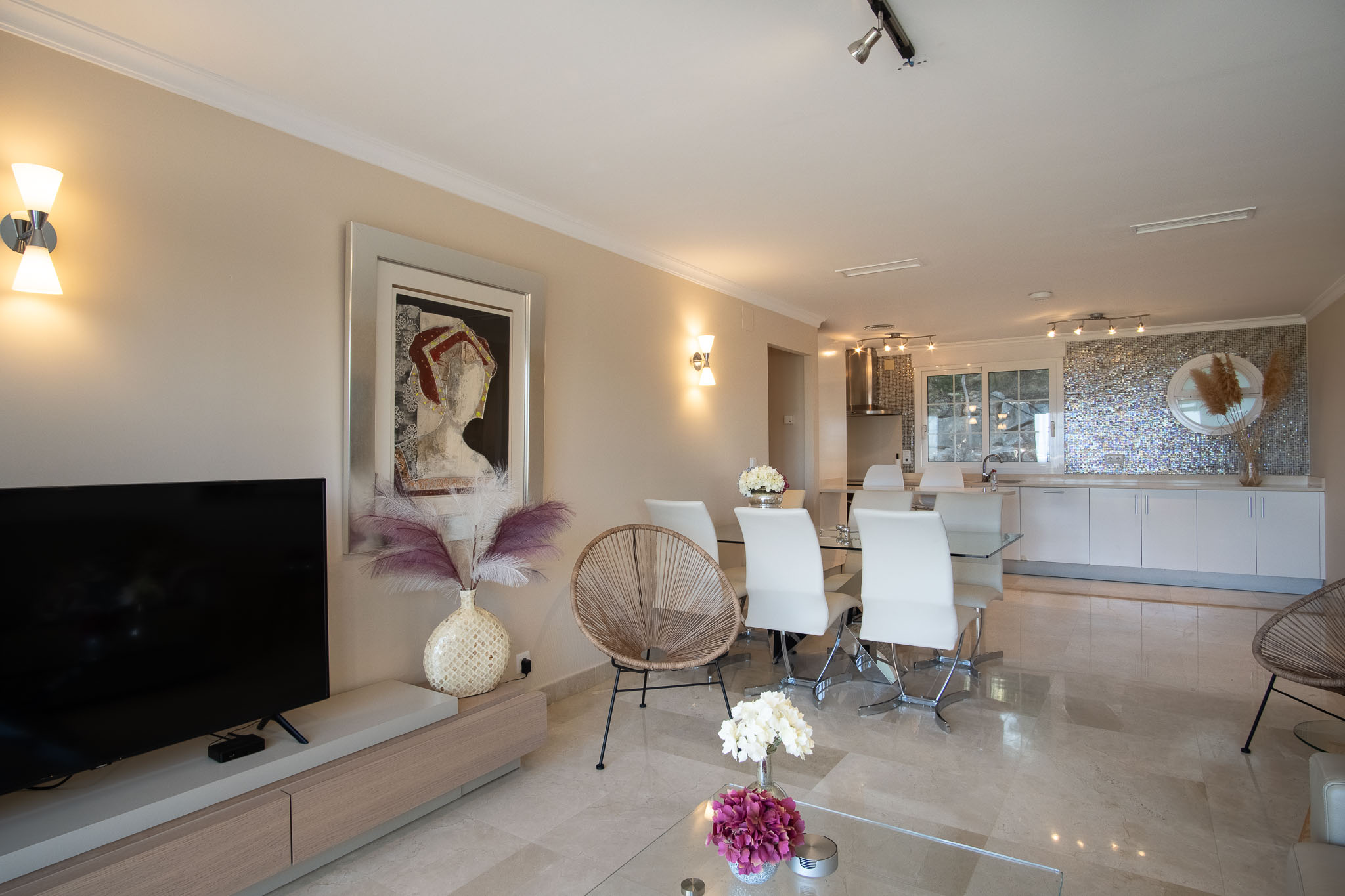 9010PED Appartement met panoramisch uitzicht op zee te koop in La Sella, Pedreguer.
