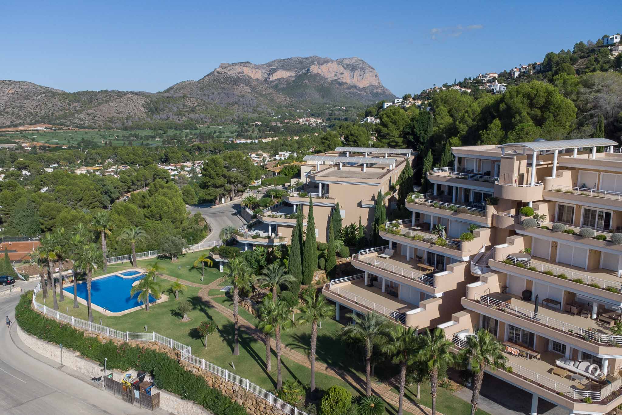 9010PED Appartement met panoramisch uitzicht op zee te koop in La Sella, Pedreguer.