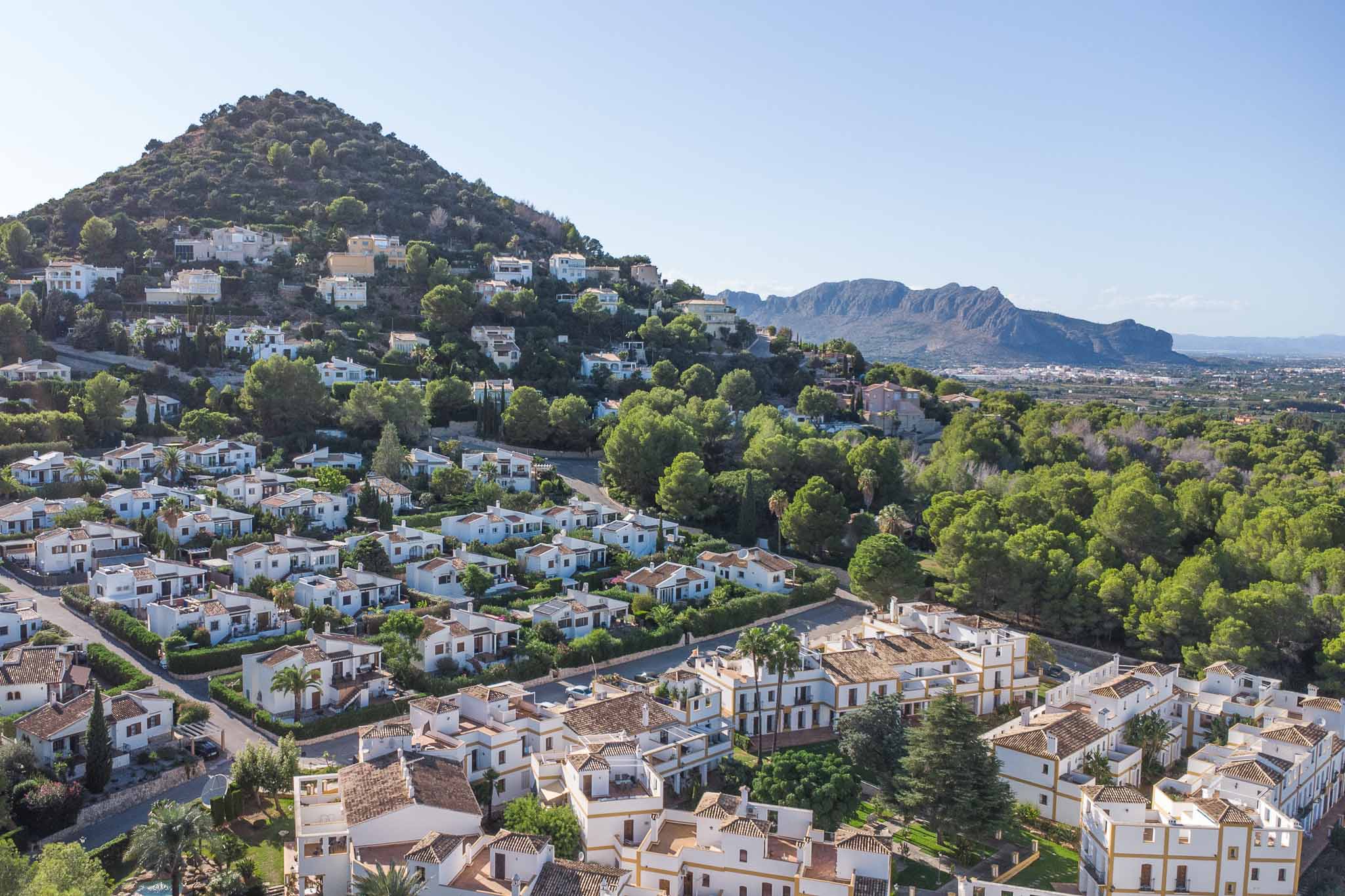 9010PED Appartement met panoramisch uitzicht op zee te koop in La Sella, Pedreguer.
