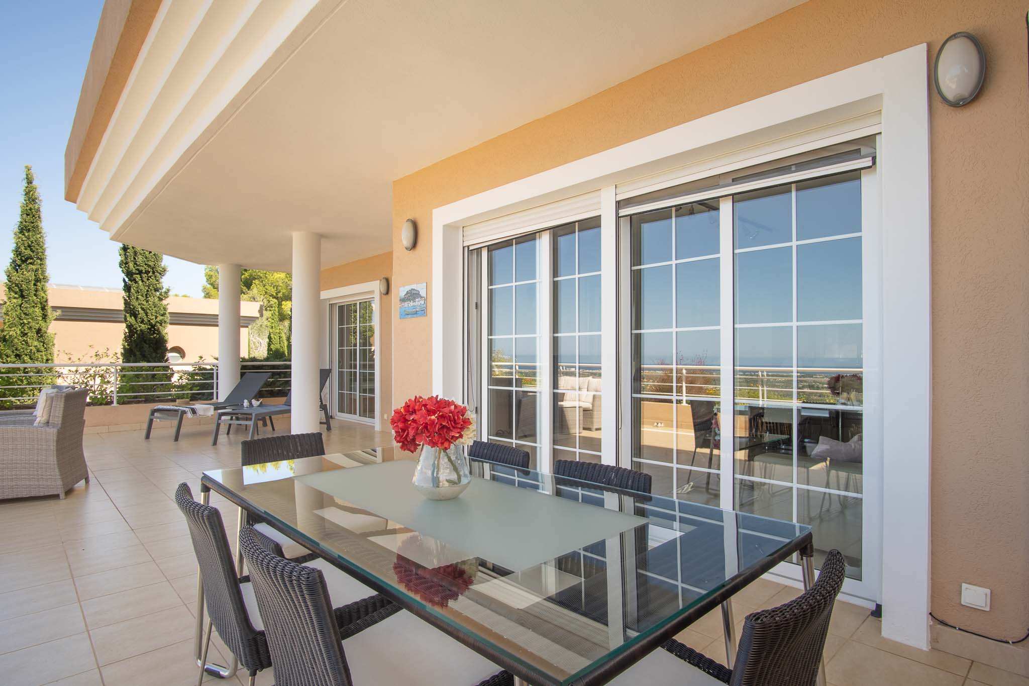 9010PED Appartement met panoramisch uitzicht op zee te koop in La Sella, Pedreguer.