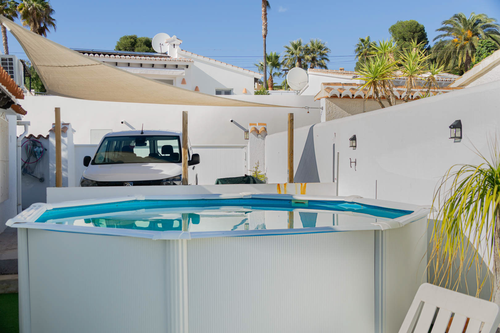 C3XY8323MOR Vrijstaande villa met zwembad en uitzicht op zee te koop in Moraira.